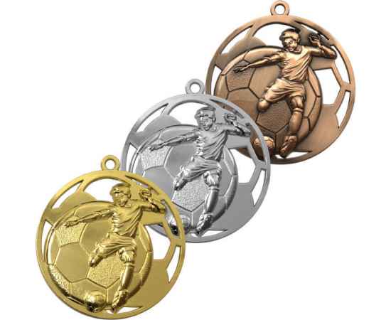 3618-000 Комплект медалей футбол Бастен (3 медали)