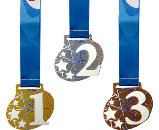 3657-001 Комплект медалей Фонтанка 55мм (3 медали)