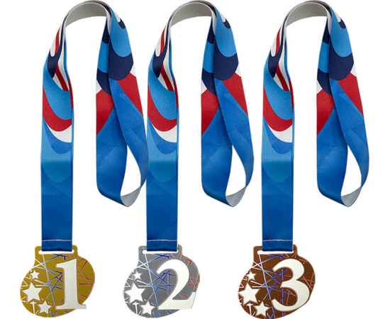 3657-001 Комплект медалей Фонтанка 55мм (3 медали), изображение 3