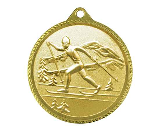 Медаль ллыжный спорт, золото