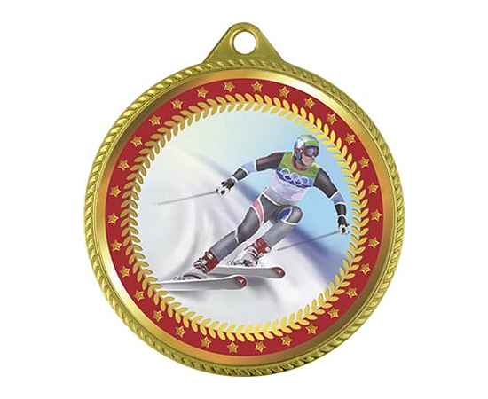 Медаль Лыжный спорт, золото