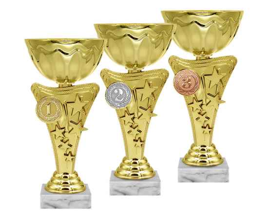 5936-000 Кубок Ширли 1,2,3 место, золото, Цвет: Золото
