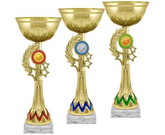 5993-000 Кубок Канара 1,2,3 место, золото, Цвет: Золото