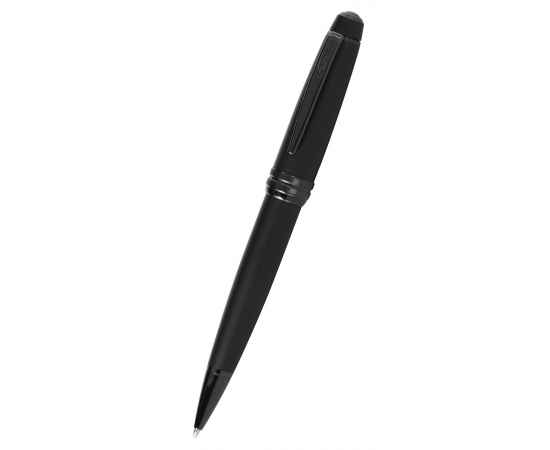 Шариковая ручка Cross Bailey Matte Black Lacquer. Цвет - черный., изображение 2