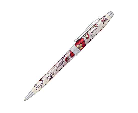 Шариковая ручка Cross Botanica. Цвет - 'Красная Колибри'., изображение 2