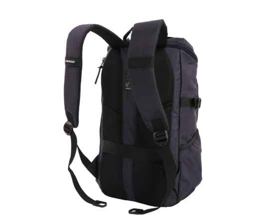 Рюкзак WENGER 15'', синий / чёрный, полиэстер 900D/ М2 добби, 29х15х47 см, 20 л, изображение 4