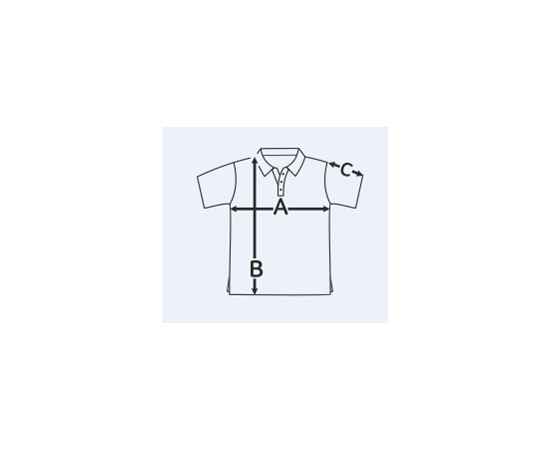 Рубашка поло унисекс STAN хлопок/эластан 200, 05, Серый меланж с контрастом (501) (40/3XS), изображение 7