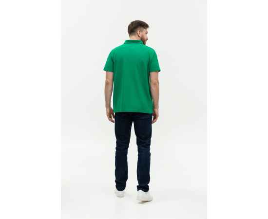 Рубашка поло мужская  STAN хлопок/полиэстер 185, 04, Зелёный (30) (42/XXS), Цвет: Зелёный, Размер: 42/XXS, изображение 5