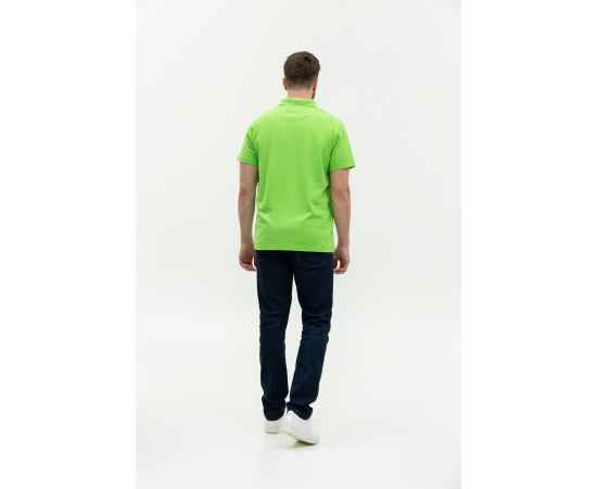 Рубашка поло мужская  STAN хлопок/полиэстер 185, 04, Ярко-зелёный (26) (42/XXS), Цвет: Ярко-зелёный, Размер: 42/XXS, изображение 5