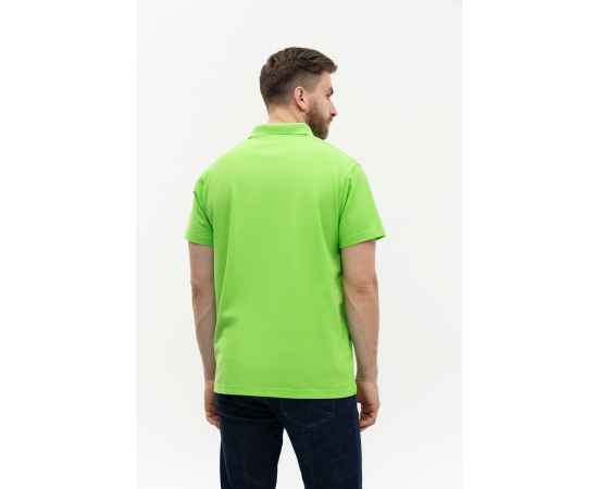 Рубашка поло мужская  STAN хлопок/полиэстер 185, 04, Ярко-зелёный (26) (42/XXS), Цвет: Ярко-зелёный, Размер: 42/XXS, изображение 7