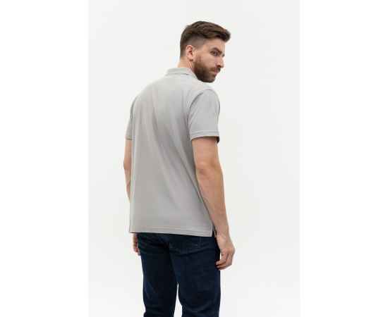 Рубашка поло мужская  STAN хлопок/полиэстер 185, 04, С-серый (72) (42/XXS), Цвет: светло-серый, Размер: 42/XXS, изображение 7