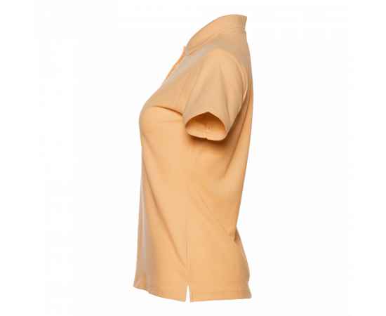 Рубашка поло женская STAN хлопок/полиэстер 185, 04WL, Бежевый (54) (42/XS), Цвет: бежевый, Размер: 42/XS, изображение 3