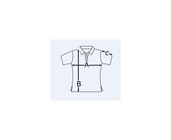Рубашка поло женская STAN хлопок/полиэстер 185, 04WL, Серый меланж (50) (42/XS), Цвет: серый меланж, Размер: 42/XS, изображение 4