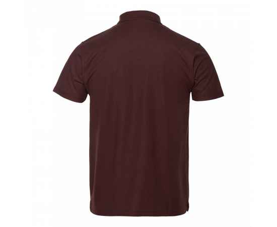 Рубашка поло мужская  STAN хлопок/полиэстер 185, 04, Т-шоколадный (107) (42/XXS), Цвет: Тёмно-Шоколадный, Размер: 42/XXS, изображение 2