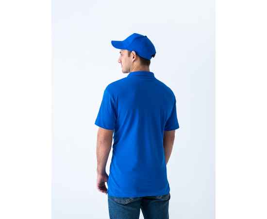 Рубашка поло унисекс STAN хлопок 185, 04U, Синий (16) (40/3XS), Цвет: синий, Размер: 40/3XS, изображение 5
