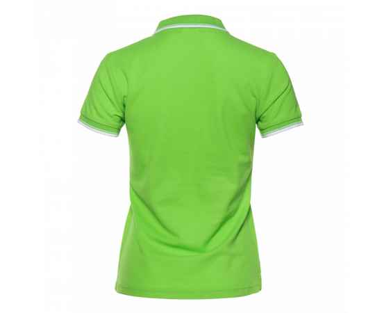 Рубашка поло женская STAN с окантовкой хлопок/полиэстер 185, 04BK, Ярко-зелёный (26) (42/XS), Цвет: Ярко-зелёный, Размер: 42/XS, изображение 2