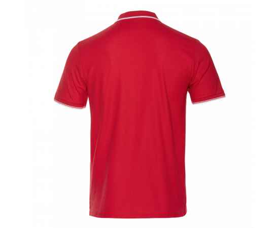Рубашка поло мужская STAN с окантовкой хлопок/полиэстер 185, 04T, Красный (14) (44/XS), Цвет: красный, Размер: 44/XS, изображение 2