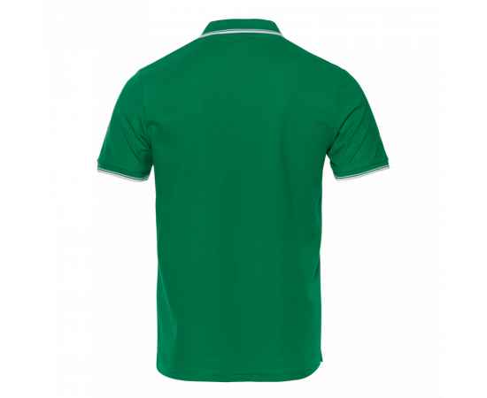 Рубашка поло мужская STAN с окантовкой хлопок/полиэстер 185, 04T, Зелёный (30) (44/XS), Цвет: Зелёный, Размер: 44/XS, изображение 2
