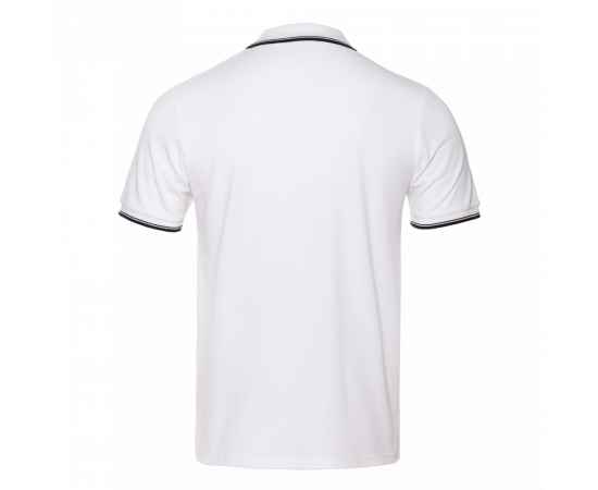 Рубашка поло мужская STAN с окантовкой хлопок/полиэстер 185, 04T, Белый (10) (44/XS), Цвет: белый, Размер: 44/XS, изображение 2
