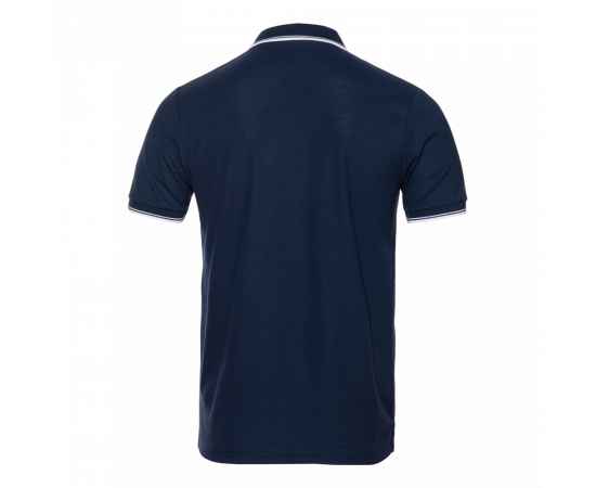 Рубашка поло мужская STAN с окантовкой хлопок/полиэстер 185, 04T, Т-синий (46) (44/XS), Цвет: тёмно-синий, Размер: 44/XS, изображение 2