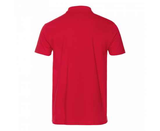 Рубашка поло унисекс  хлопок 185, 04B, Красный (14) (44/XS), Цвет: красный, Размер: 44/XS, изображение 2