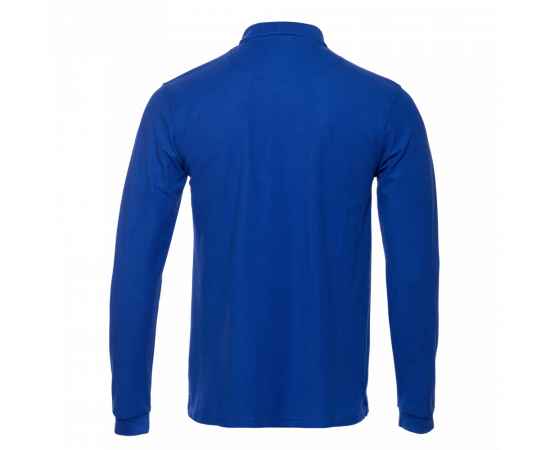 Рубашка поло мужская STAN длинный рукав хлопок/полиэстер 185, 04S, Синий (16) (42/XXS), Цвет: синий, Размер: 42/XXS, изображение 2