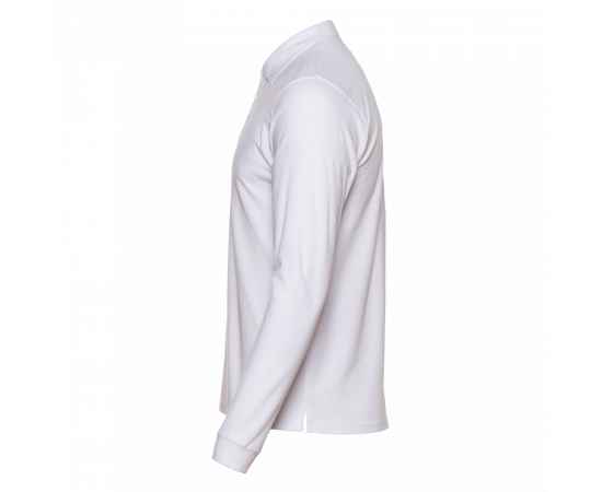 Рубашка поло мужская STAN длинный рукав хлопок/полиэстер 185, 04S, Белый (10) (42/XXS), Цвет: белый, Размер: 42/XXS, изображение 3
