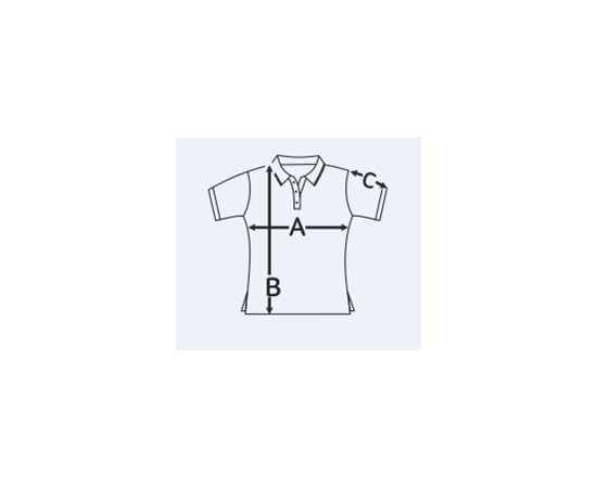 Рубашка поло женская STAN  триколор хлопок/полиэстер 185, 04WRUS, Синий (16) (42/XS), Цвет: синий, Размер: 42/XS, изображение 7
