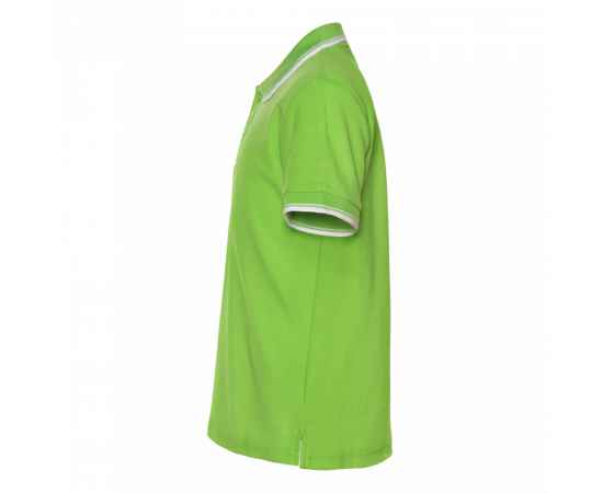 Рубашка поло детская  STAN с окантовкой хлопок/полиэстер 185, 04TJ,  Ярко-зелёный (26) (6 лет), Цвет: Ярко-зелёный, Размер: 6 лет, изображение 3