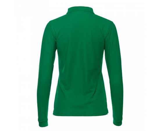 Рубашка поло женская STAN длинный рукав хлопок/полиэстер 185, 04SW, Зелёный (30) (42/XS), Цвет: Зелёный, Размер: 42/XS, изображение 2
