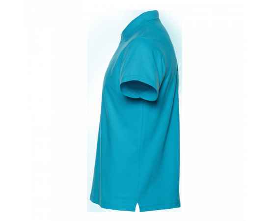 Рубашка поло мужская STAN хлопок/полиэстер 185, 104, Бирюзовый (32) (44/XS), Цвет: бирюзовый, Размер: 44/XS, изображение 2