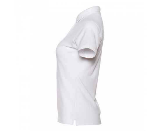 Рубашка поло женская STAN хлопок/полиэстер 185, 104W, Белый (10) (42/XS), Цвет: белый, Размер: 42/XS, изображение 2