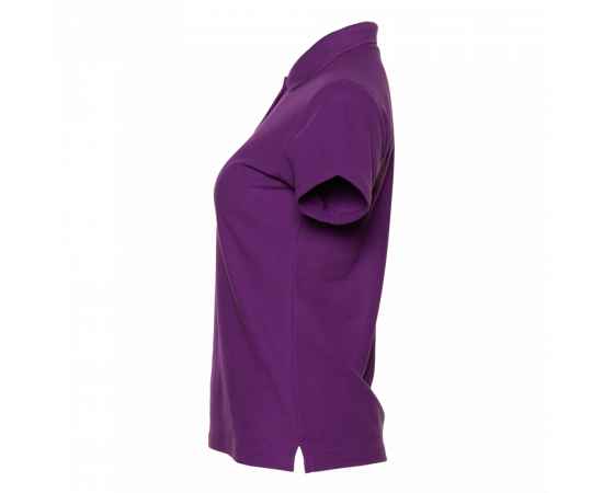 Рубашка поло женская STAN хлопок/полиэстер 185, 104W, Фиолетовый (94) (42/XS), Цвет: фиолетовый, Размер: 42/XS, изображение 3