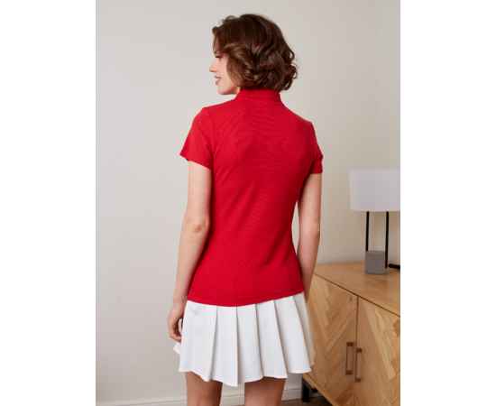Рубашка поло женская STAN хлопок/полиэстер 185, 104W, Красный (14) (42/XS), Цвет: красный, Размер: 42/XS, изображение 5