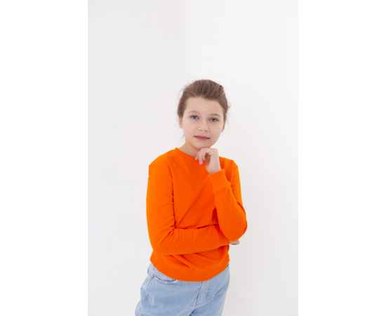 Свитшот детский STAN футер без начёса, 260, 63J, Оранжевый (28) (6 лет), Цвет: оранжевый, Размер: 6 лет, изображение 4