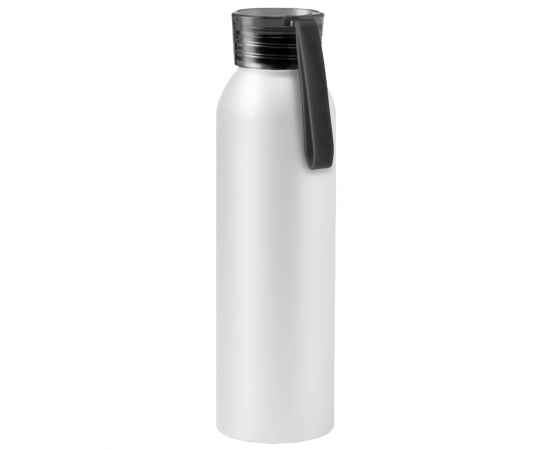 Бутылка для воды VIKING WHITE 650мл. Белая с черной крышкой 6143.08