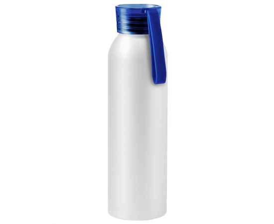 Бутылка для воды VIKING WHITE 650мл. Белая с синей крышкой 6143.01