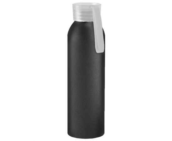 Бутылка для воды VIKING BLACK 650мл. Черная с белой крышкой 6142.07