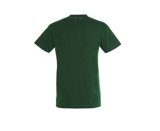 Футболка мужская REGENT, бутылочный зелёный, M, 100% хлопок, 150 г/м2, Цвет: Тёмно-зелёный, Размер: M, изображение 3