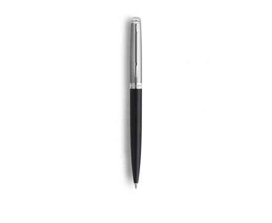 Шариковая ручка Waterman Hemisphere Entry Point Stainless Steel with Black Lacquer в подарочной упаковке
