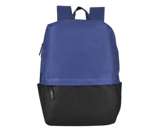 Рюкзак Eclat, т.синий/чёрный, 43 x 31 x 10 см, 100% полиэстер 600D, Цвет: темно-синий, черный, Размер: 43 x 31 x 10 см