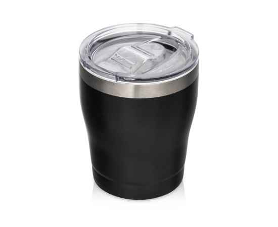 Вакуумная термокружка Rodos с керамическим покрытием, тубус, 350 мл, 827507, Цвет: черный, Объем: 350