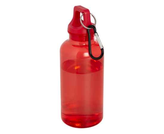 Бутылка для воды с карабином Oregon, 400 мл, 10077821, Цвет: красный, Объем: 400