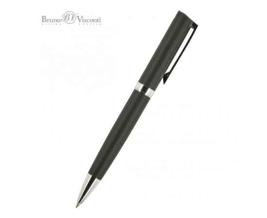 Ручка шариковая автоматическая MILANO, черный, черный, Цвет: черный