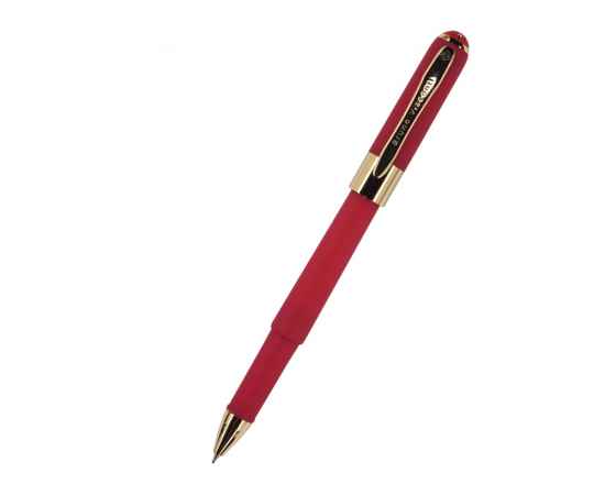Ручка пластиковая шариковая «Monaco», красный/золотистый, Цвет: красный/золотистый, Размер: d1,2 х 14,8