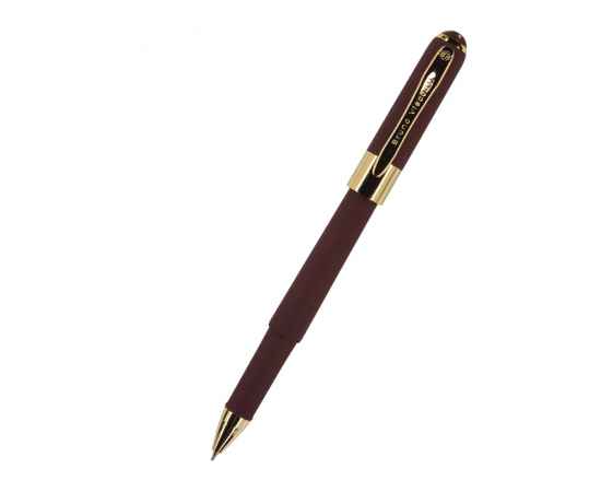Ручка пластиковая шариковая «Monaco», коричневый/золотистый, Цвет: коричневый/золотистый, Размер: d1,2 х 14,8
