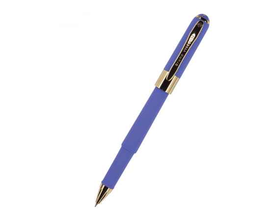 Ручка пластиковая шариковая «Monaco», лиловый/золотистый, Цвет: лиловый/золотистый, Размер: d1,2 х 14,8