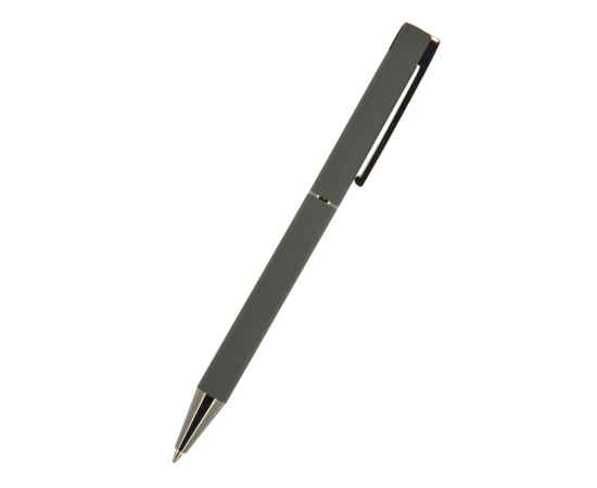 Ручка 'Bergamo' автоматическая, металлический корпус, серый, Цвет: серый, Размер: d0,9 х 14,1