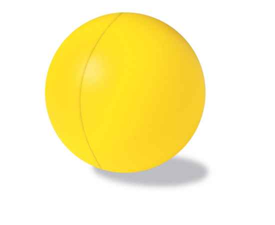 Антистресс 'мячик', желтый, Цвет: желтый, Размер: 6 см