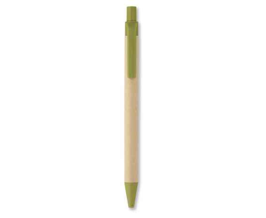 Ручка бумага/кукурузн.пластик, лайм, Цвет: лайм, Размер: 1x14 см